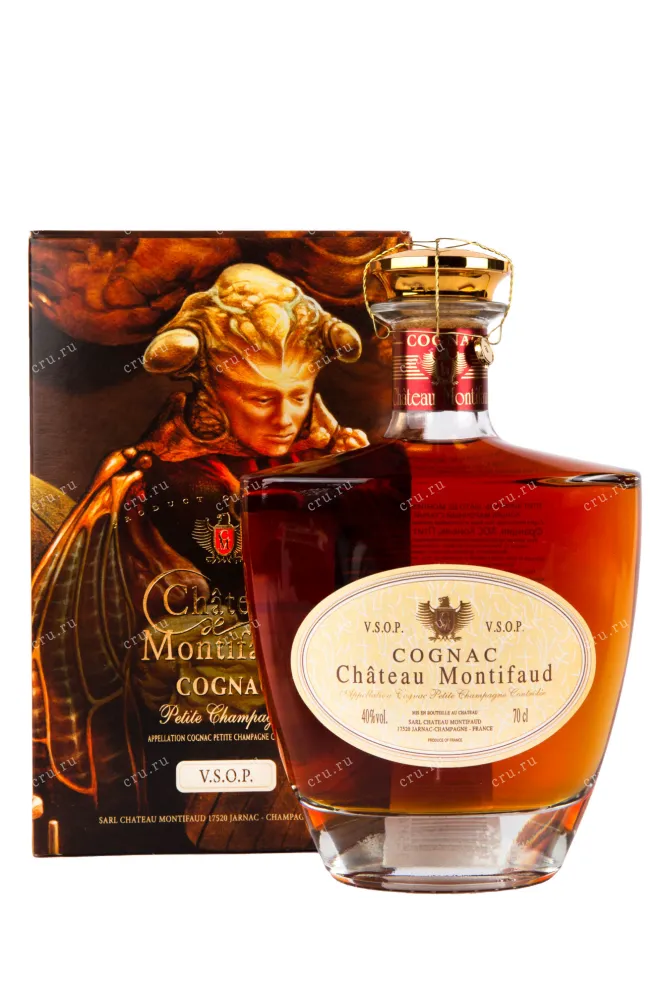 Коньяк Chateau de Montifaud Napoleon gift box  Petite Champagne 0.7 л