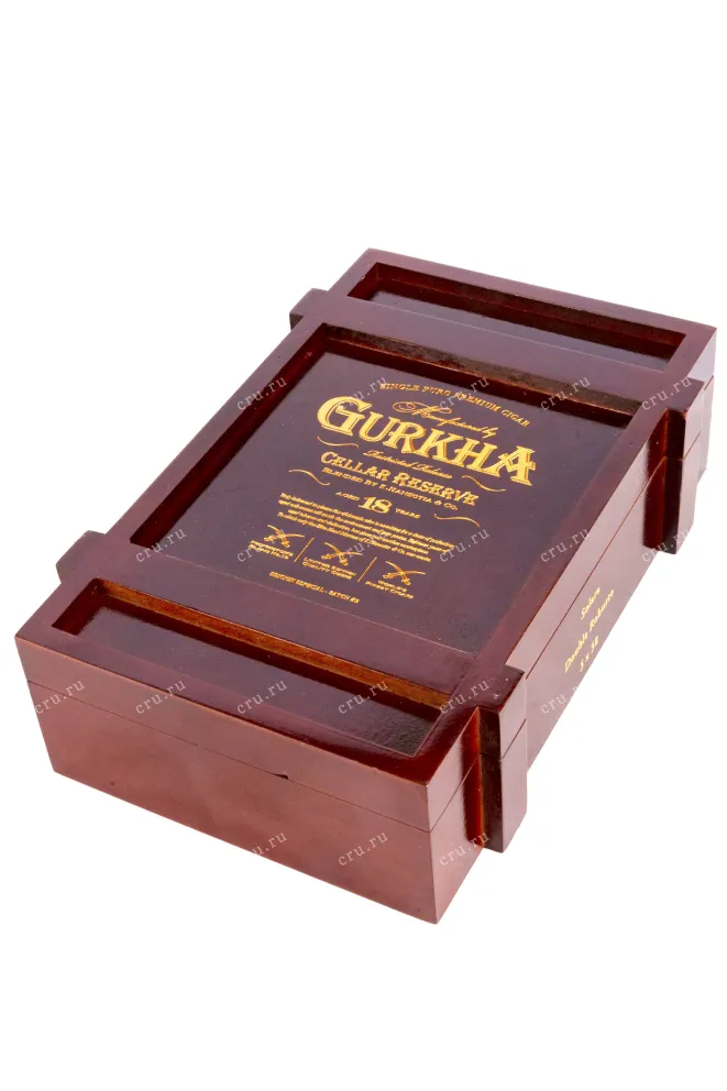 Коробка сигар Gurkha Cellar Reserve Aged 18 year Double Robusto *20 0 л