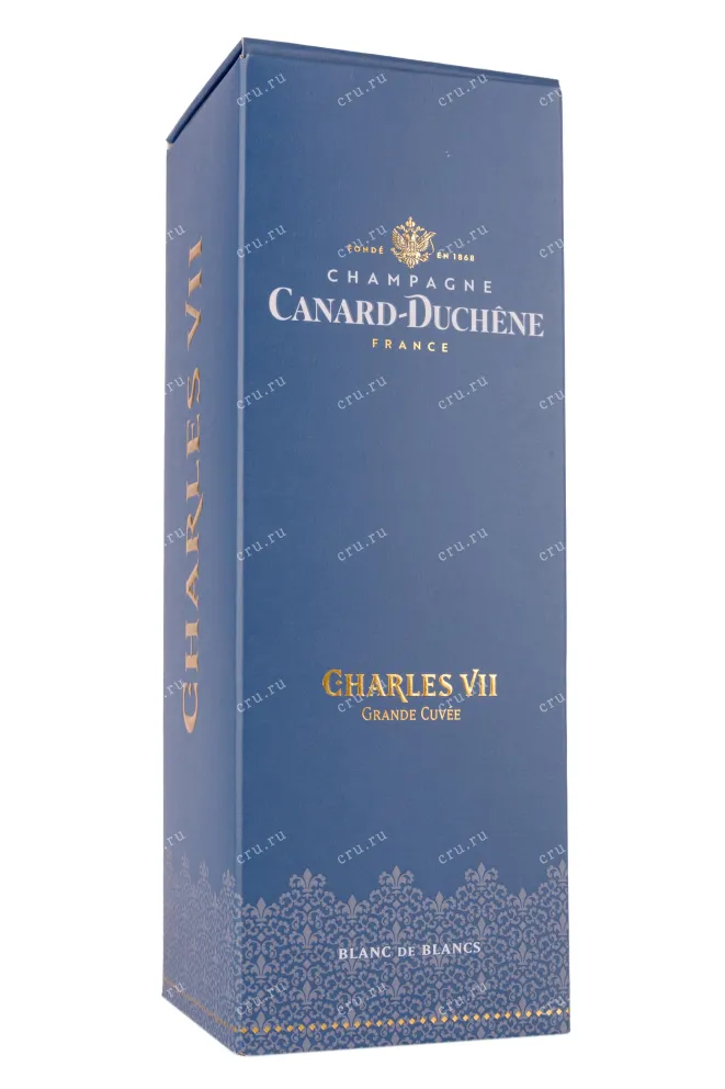 Подарочная коробка Canard-Duchene Charles VII Blanc de Blancs 0.75 л