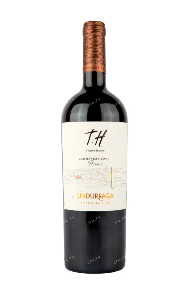 Вино T. H. (Terroir Hunter) Carmenerе DO 2020 0.75 л