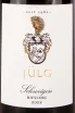 Этикетка Julg Riesling Schweigen 2022 0.75 л