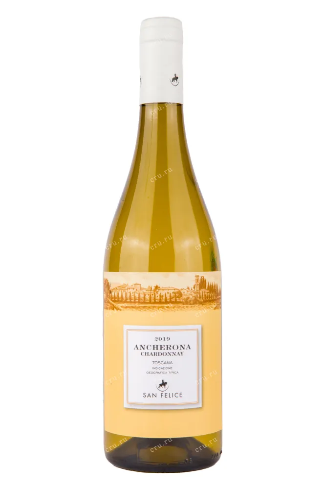 Вино Ancherona Chardonnay Toscana IGT 2019 0.75 л