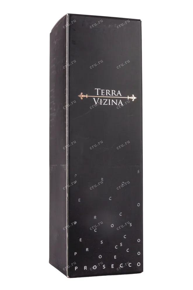 Подарочная коробка Prosecco Millesimato Terra Vizina in gift box 2023 0.75 л