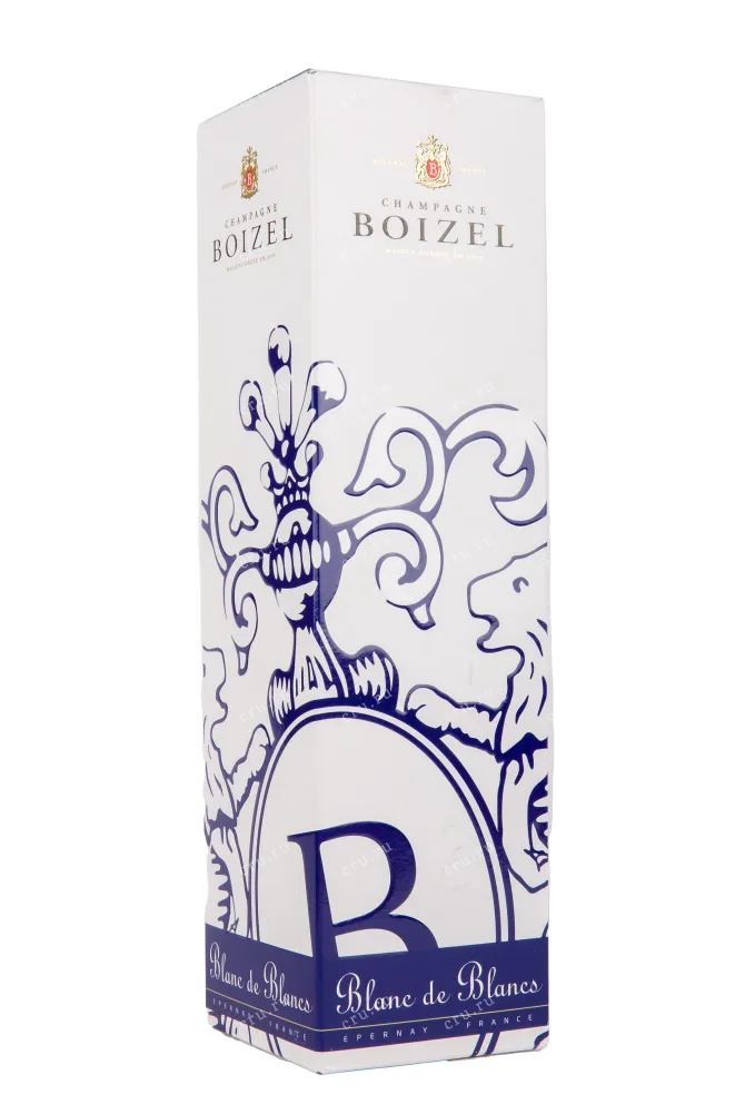 Подарочная коробка игристого вина Boizel Blanc De Blancs Brut with gift box 0.75 л