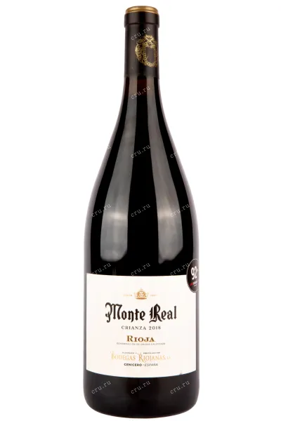 Вино Monte Real Crianza 2018 1.5 л