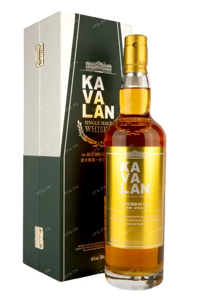 Виски Kavalan ex-Bourbon Oak in gift box  0.7 л