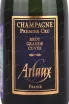 Этикетка Arlaux Brut Grande Cuvee Premier Cru  2018 0.75 л