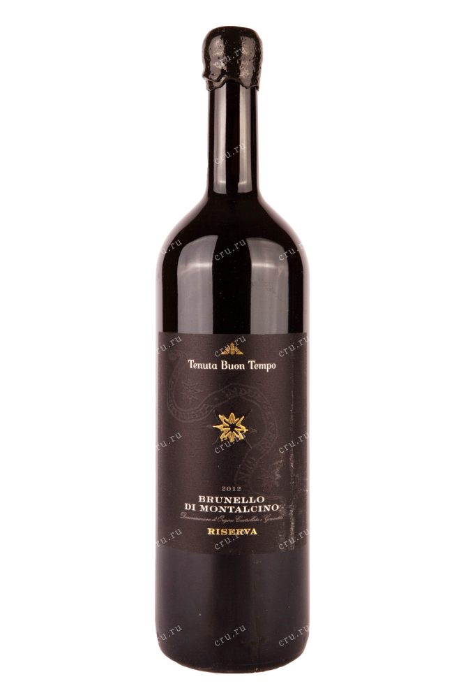 Бутылка Brunello di Montalcino Riserva Tenuta Buon Tempo DOCG gift box 2012 1.5 л