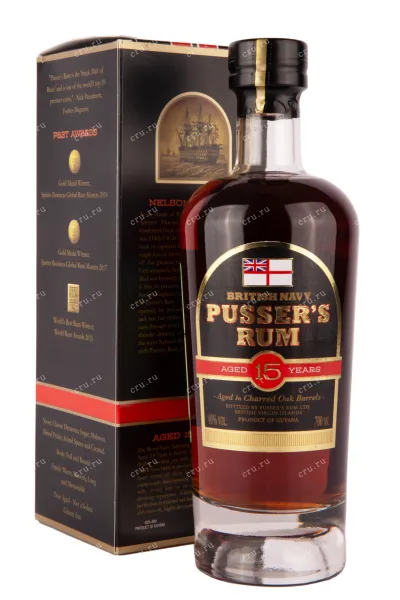 Ром Pusser’s 15 years  0.7 л