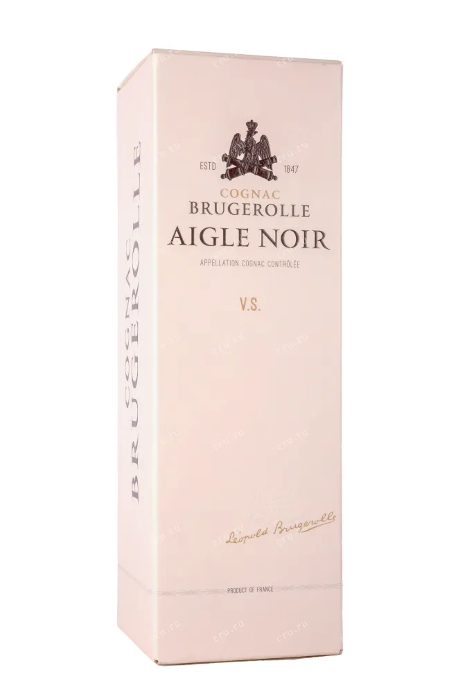 Подарочная коробка Brugerolle Aigle Noir VS 3 years gift box 0.7 л