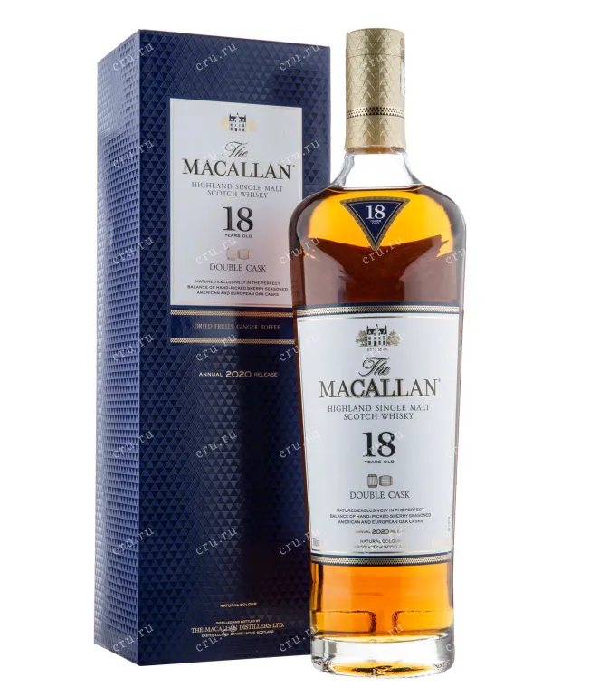 Виски Macallan 18 years Double Cask  0.7 л