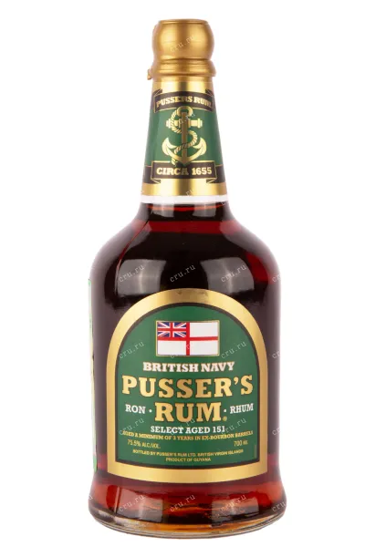 Ром Pusser’s Select Aged 151  0.7 л