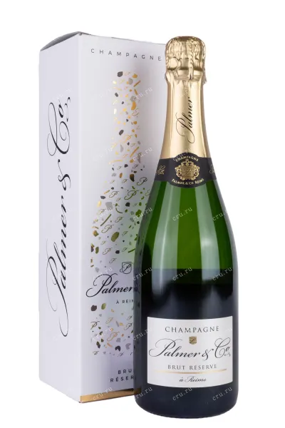 Шампанское Champagne Palmer & Co Brut Reserve gift box  0.75 л