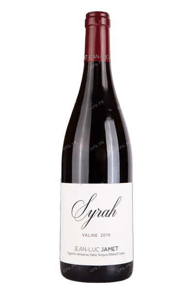 Вино Domaine Jean-Luc Jamet Valine Syrah Collines Rhodaniennes IGP 2019 0.75 л