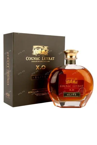 Коньяк Leyrat XO Elite decanter in gift box   0.7 л