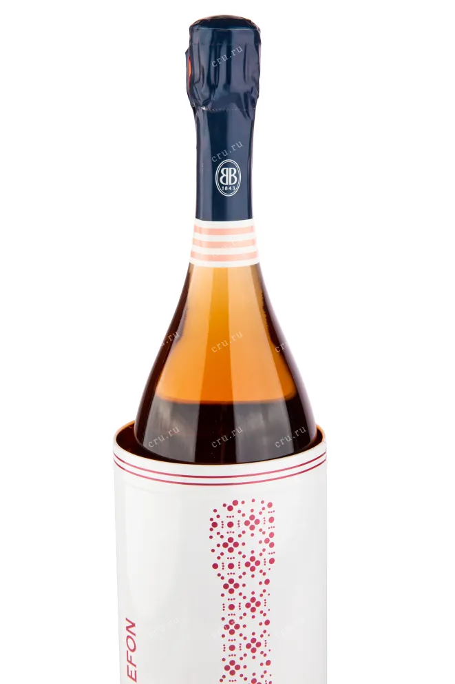 Подарочная коробка игристого вина Besserat de Bellefon Cuvee des Moines Rose 0.75 л