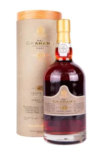 Портвейн Grahams 40 years Tawny with gift box  0.75 л