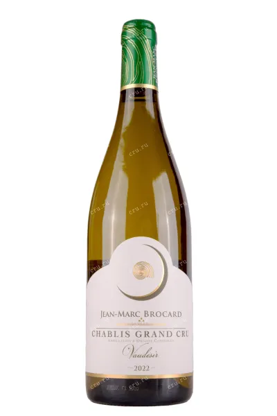 Вино Jean-Marc Brocard Chablis Grand Cru Vaudesir 2022 0.75 л