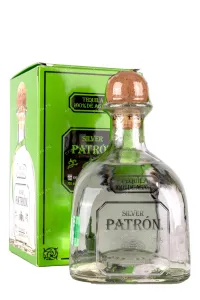 Текила Patron Silver in gift box  0.7 л