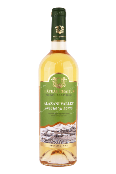 Вино Alazani Valley Chateau Chailuri 2019 0.75 л