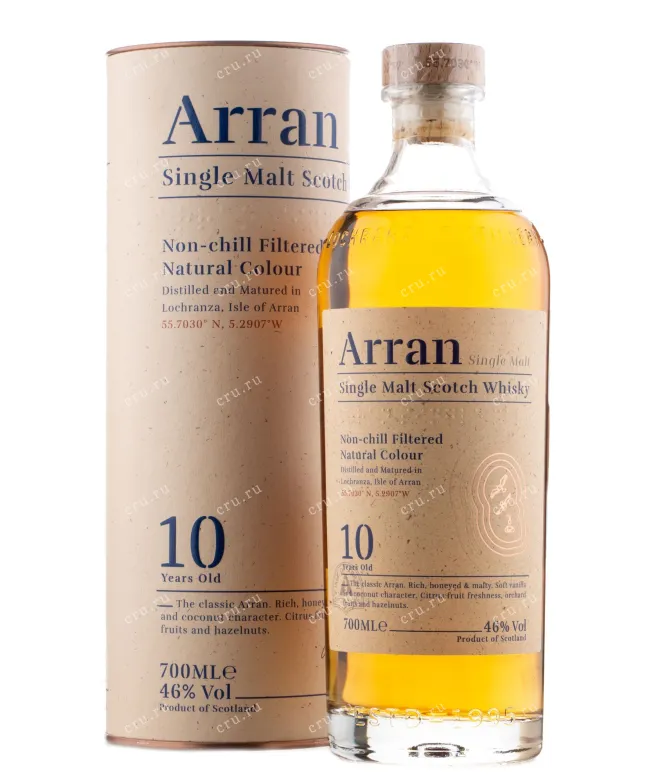 Виски Arran 10 years  0.7 л