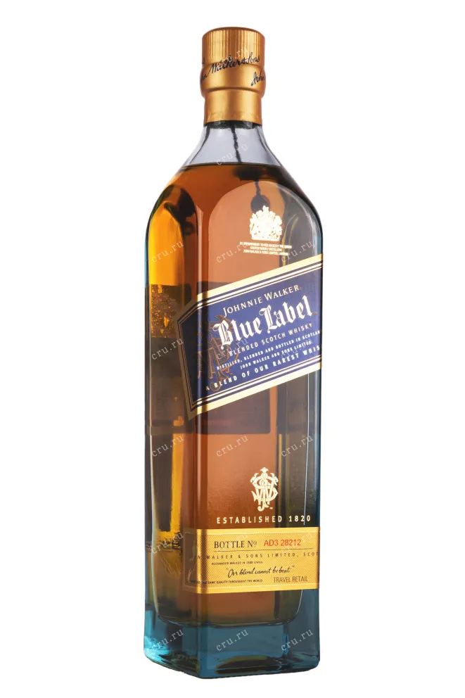 Бутылка Johnnie Walker Blue Label in gift box