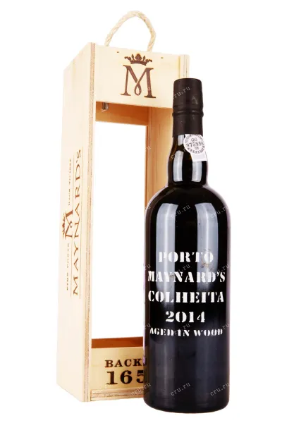 Портвейн Porto Maynard’s Colheita in wooden box 2014 0.75 л