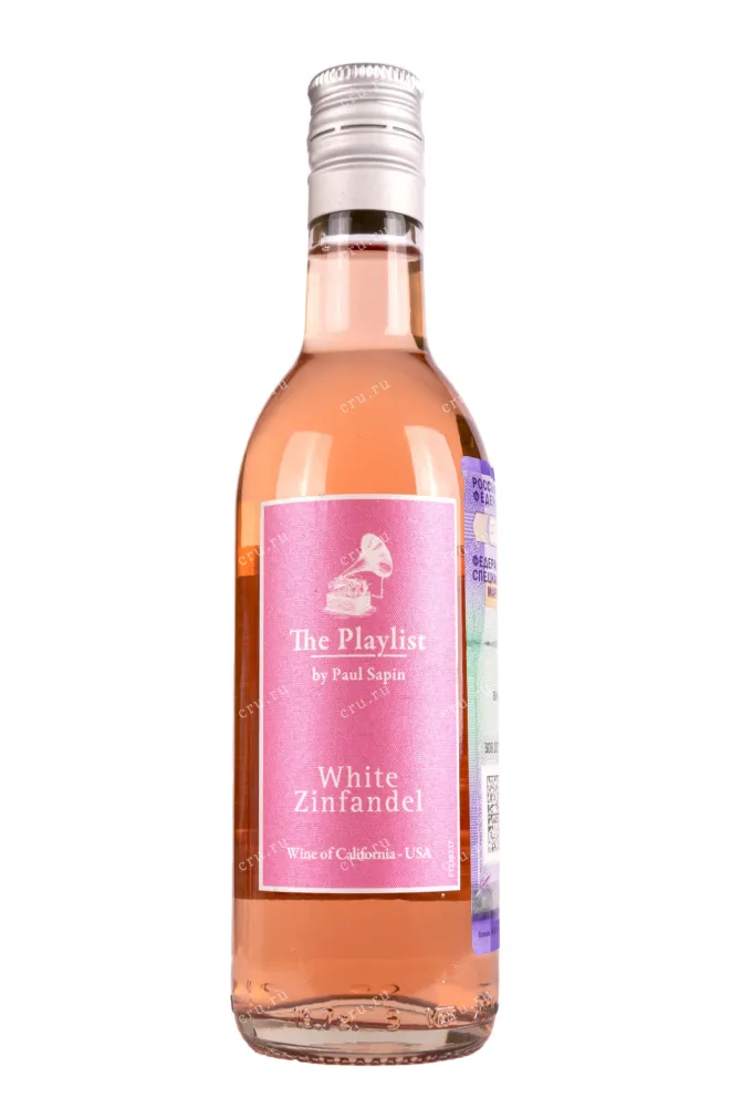 Вино The Playlist White Zinfandel 0.187 л