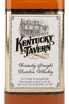 Этикетка виски Kentucky Tavern 1