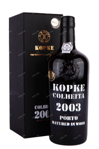 Портвейн Kopke Colheita in gift box 2003 0.75 л
