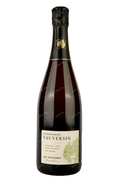 Шампанское Vauversin Les Crayeres Grand Cru Oger Brut Nature 2018 0.75 л