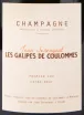 Этикетка игристого вина Jean Servagnat Les Galipes de Coulommes Premier Cru 0.75 л