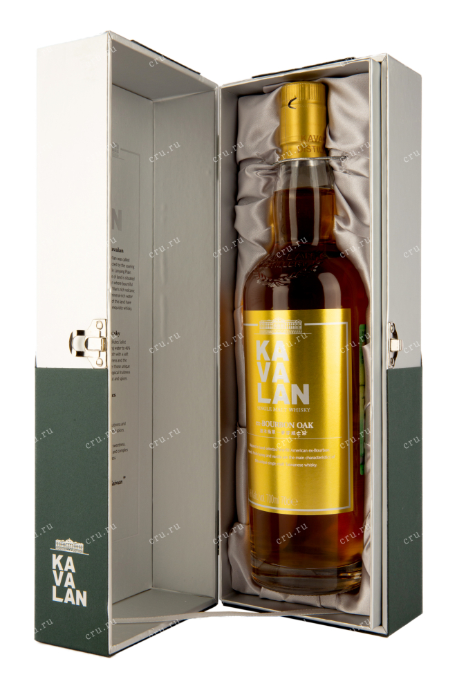 Виски Кавалан экс-Бурбон Оук 0,7 в подарочной коробке