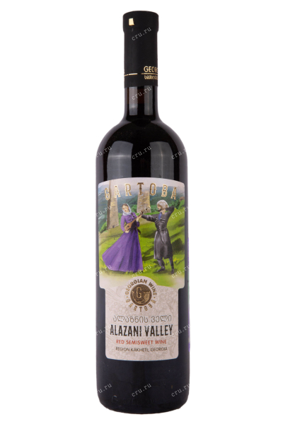 Вино Gartoba Alazani Valley 2017 0.75 л