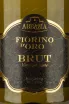 Этикетка Fiorino d'Oro Abbazia Brut  2021 0.75 л