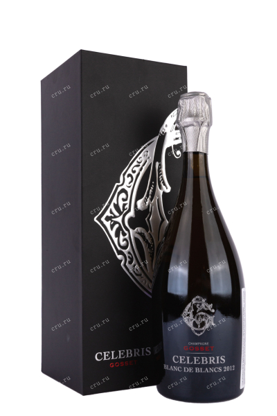 Шампанское Gosset Celebris Blanc de Blancs with gift box 2012 0.75 л