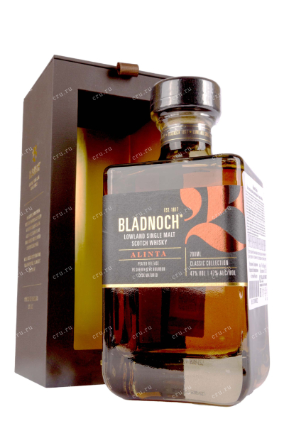 Виски Bladnoch Alinta 3 years in gift box  0.7 л