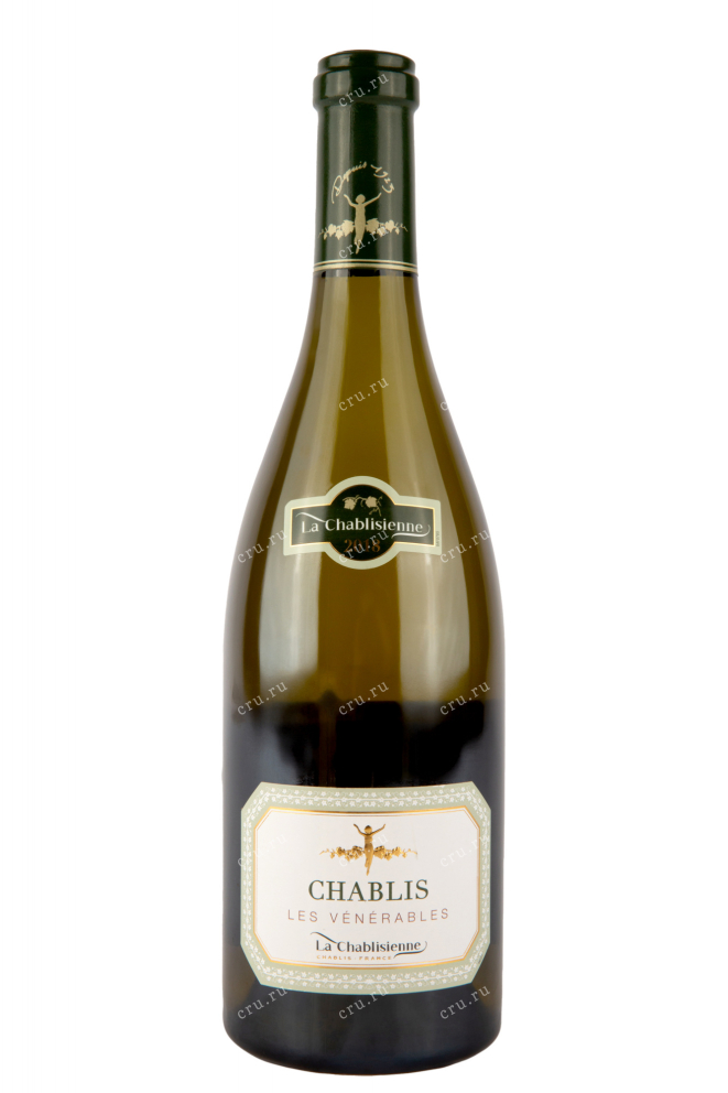 Вино La Chablisienne Chablis AOC Les Venerables 2020 0.75 л