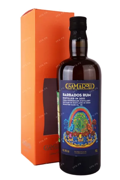 Ром Samaroli Barbados in gift box  0.7 л