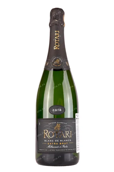 Игристое вино Rotari Blanc de Blanc Extra Brut 2018 0.75 л