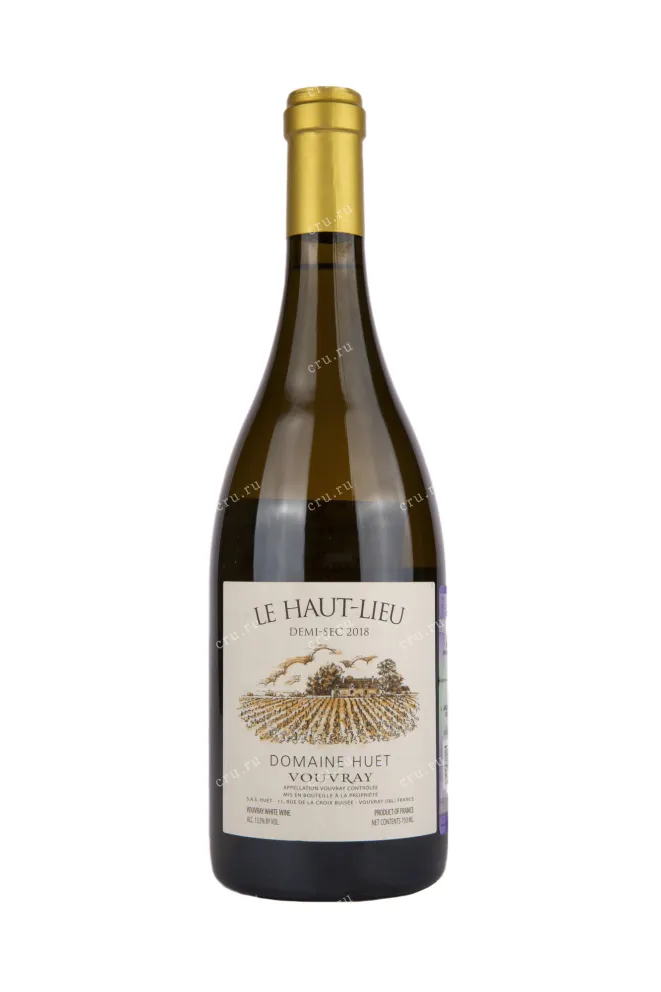 Вино Domaine Huet Le Haut-Lieu Demi-sec 2018 0.75 л