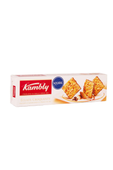 Печенье Kambly Eclats Croquants almond and milk chocolate