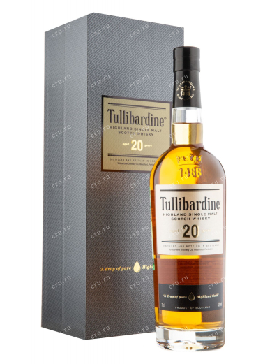 Виски Tullibardine 20 years  0.7 л