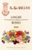 Этикетка вина G.D. Vajra Langhe DOC Rosso 0.75 л