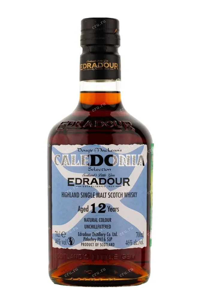 Виски Edradour Caledonia 12 years  0.7 л