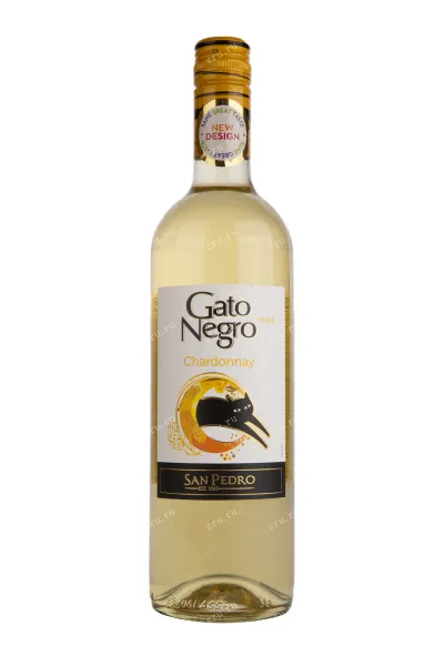 Вино Gato Negro Chardonnay 2022 0.75 л