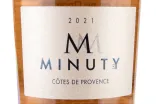 Этикетка Minuty Cotes de Provence AOP  0.375 л
