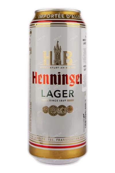 Пиво Henninger Lager  0.5 л