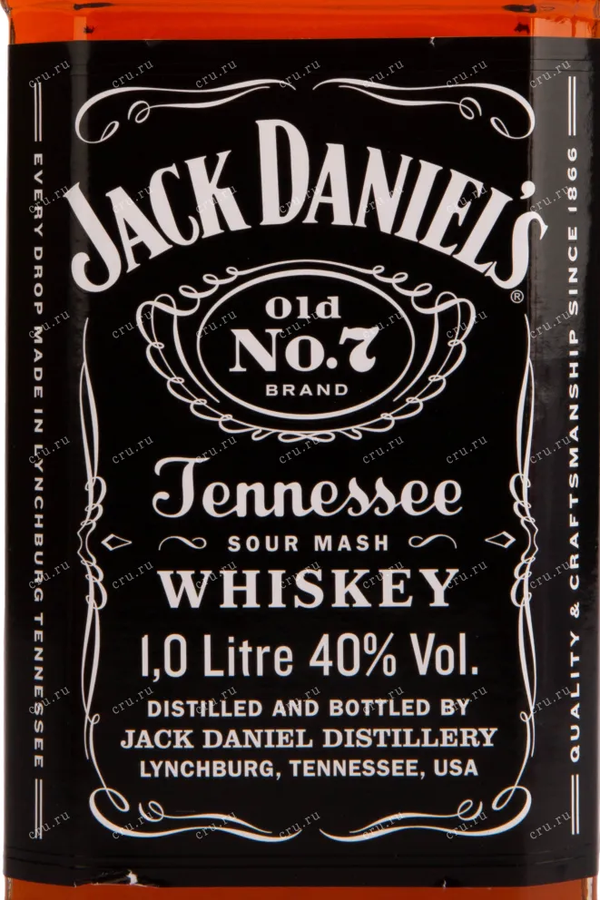 Виски Jack Daniels  1 л