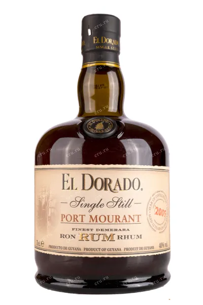 Ром El Dorado Single Still Port Mourant  0.7 л